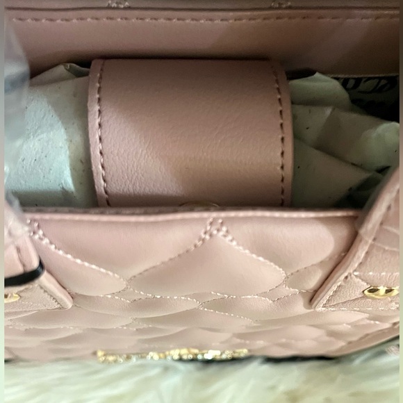 NWT Pink Juicy Couture Quilted Heart Handbag Gift Set - Picture 10 of 13